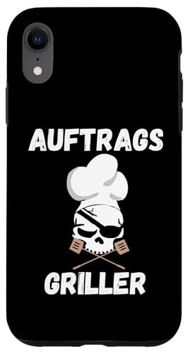 BBQ Auftragsgriller Totenkopf Griller Grillmeister Hülle für iPhone XR BBQ Auftragsgriller Totenkopf Griller Grillmeister Hülle für iPhone XR von Lustige Barbecue Grillmeister Grill