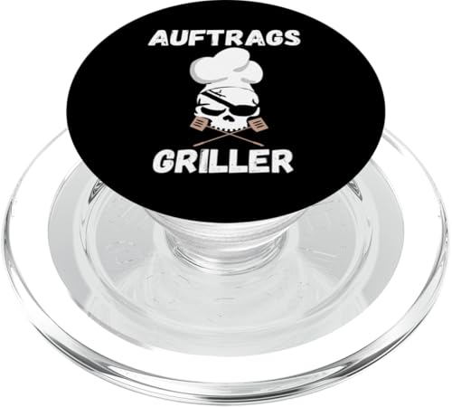 BBQ Auftragsgriller Totenkopf Griller Grillmeister PopSockets PopGrip für MagSafe BBQ Auftragsgriller Totenkopf Griller Grillmeister PopSockets PopGrip für MagSafe von Lustige Barbecue Grillmeister Grill