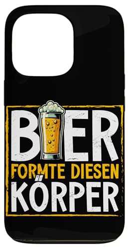 Bier Formte Diesen Körper Alkohol Sauf Biertrinker Lustig Hülle für iPhone 13 Pro von Lustige Biersprüche Bierkenner Bierverkostung Bier