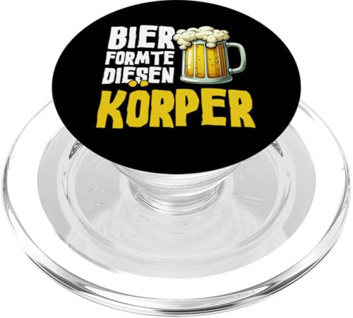 Bier Formte Diesen Körper Bierliebhaber Biertrinker Bier PopSockets PopGrip für MagSafe Bier Formte Diesen Körper Bierliebhaber Biertrinker Bier PopSockets PopGrip für MagSafe von Lustige Biersprüche Bierkenner Bierverkostung Bier