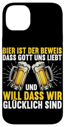 Bier Ist Der Beweis Dass Gott Uns Liebt Bierliebhaber Bier Hülle für iPhone 14 Plus von Lustige Biersprüche Bierkenner Bierverkostung Bier