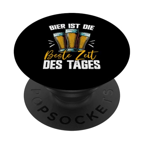 Bier Ist Die Beste Zeit Des Tages Bierliebhaber Biertrinker PopSockets Klebender PopGrip Bier Ist Die Beste Zeit Des Tages Bierliebhaber Biertrinker PopSockets Klebender PopGrip von Lustige Biersprüche Bierkenner Bierverkostung Bier