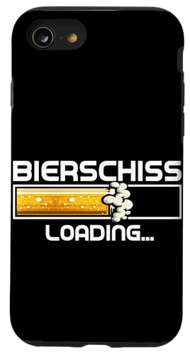Bierschiss Loading Bierliebhaber Biertrinker Bier Party Hülle für iPhone SE (2020) / 7 / 8 von Lustige Biersprüche Bierkenner Bierverkostung Bier