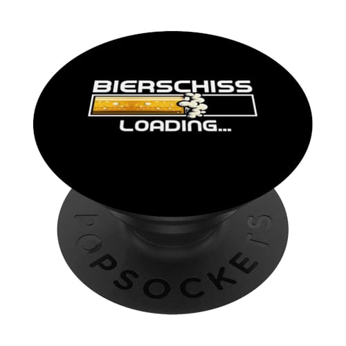 Bierschiss Loading Bierliebhaber Biertrinker Bier Party PopSockets Klebender PopGrip von Lustige Biersprüche Bierkenner Bierverkostung Bier