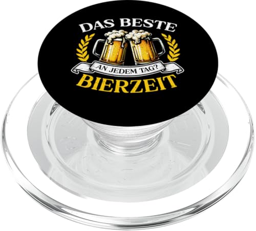 Das Beste An Jedem Tag Bierzeit Biertrinker Alkohol Bier PopSockets PopGrip für MagSafe Das Beste An Jedem Tag Bierzeit Biertrinker Alkohol Bier PopSockets PopGrip für MagSafe von Lustige Biersprüche Bierkenner Bierverkostung Bier