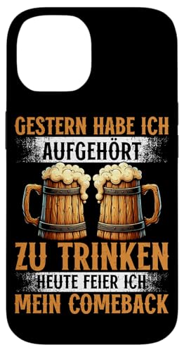 Gestern Habe Ich Aufgehört Zu Trinken Heute Feier Bier Sauf Hülle für iPhone 14 Gestern Habe Ich Aufgehört Zu Trinken Heute Feier Bier Sauf Hülle für iPhone 14 von Lustige Biersprüche Bierkenner Bierverkostung Bier