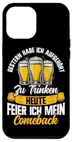 Gestern Habe Ich Aufgehört Zu Trinken Lustig Bier Spruch Hülle für iPhone 12 Pro Max von Lustige Biersprüche Bierkenner Bierverkostung Bier