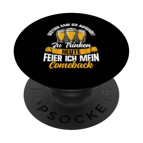 Gestern Habe Ich Aufgehört Zu Trinken Lustig Bier Spruch PopSockets Klebender PopGrip Gestern Habe Ich Aufgehört Zu Trinken Lustig Bier Spruch PopSockets Klebender PopGrip von Lustige Biersprüche Bierkenner Bierverkostung Bier