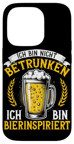 Ich Bin NIcht Betrunken Ich Bin Bierinspiriert Bierliebhaber Hülle für iPhone 14 Pro von Lustige Biersprüche Bierkenner Bierverkostung Bier
