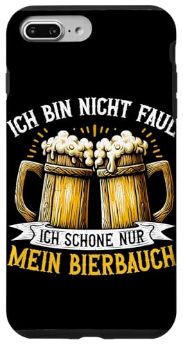 Ich Bin Nicht Faul Ich Schone Nur Mein Bierbauch Lustiges Hülle für iPhone 7 Plus/8 Plus von Lustige Biersprüche Bierkenner Bierverkostung Bier