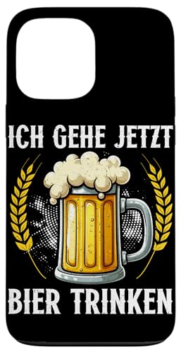 Ich Gehe Jetzt Bier Trinken Alkohol Biertrinker Bierbrauer Hülle für iPhone 13 Pro Max von Lustige Biersprüche Bierkenner Bierverkostung Bier