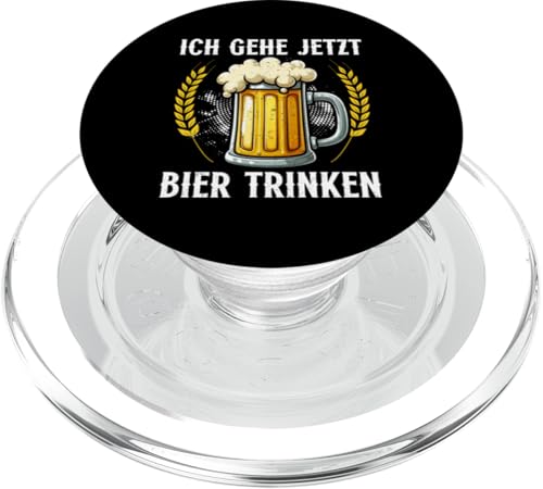 Ich Gehe Jetzt Bier Trinken Alkohol Biertrinker Bierbrauer PopSockets PopGrip für MagSafe Ich Gehe Jetzt Bier Trinken Alkohol Biertrinker Bierbrauer PopSockets PopGrip für MagSafe von Lustige Biersprüche Bierkenner Bierverkostung Bier