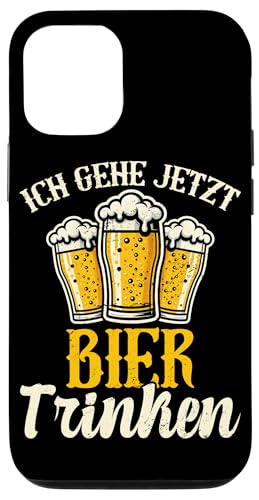 Ich Gehe Jetzt Bier Trinken Bierliebhaber Biertrinker Sauf Hülle für iPhone 12/12 Pro von Lustige Biersprüche Bierkenner Bierverkostung Bier