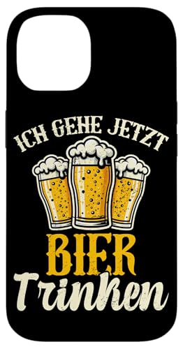 Ich Gehe Jetzt Bier Trinken Bierliebhaber Biertrinker Sauf Hülle für iPhone 14 von Lustige Biersprüche Bierkenner Bierverkostung Bier