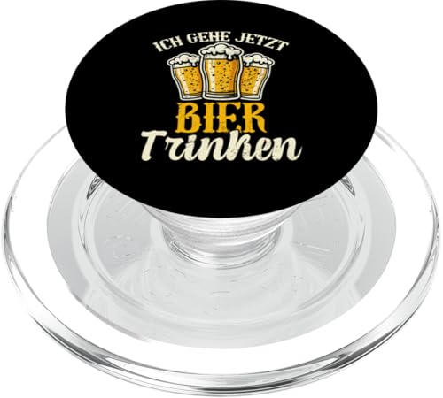 Ich Gehe Jetzt Bier Trinken Bierliebhaber Biertrinker Sauf PopSockets PopGrip für MagSafe Ich Gehe Jetzt Bier Trinken Bierliebhaber Biertrinker Sauf PopSockets PopGrip für MagSafe von Lustige Biersprüche Bierkenner Bierverkostung Bier