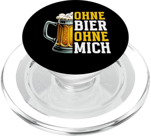 Ohne Bier Ohne Mich Bierliebhaber Biertrinker Bier Sauf PopSockets PopGrip für MagSafe Ohne Bier Ohne Mich Bierliebhaber Biertrinker Bier Sauf PopSockets PopGrip für MagSafe von Lustige Biersprüche Bierkenner Bierverkostung Bier
