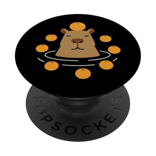 Capture The Zen Of A Hot Spring Loving Capybara PopSockets Klebender PopGrip Capture The Zen Of A Hot Spring Loving Capybara PopSockets Klebender PopGrip von Lustige Capybara Bekleidung Geschenke Capy