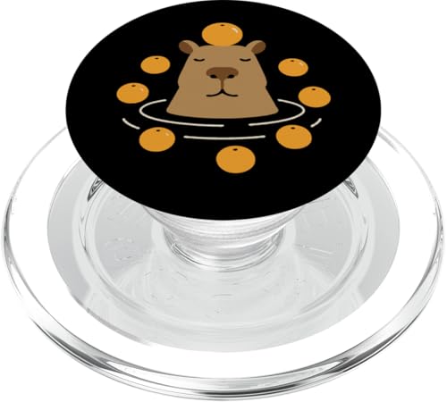 Capture The Zen Of A Hot Spring Loving Capybara PopSockets PopGrip für MagSafe Capture The Zen Of A Hot Spring Loving Capybara PopSockets PopGrip für MagSafe von Lustige Capybara Bekleidung Geschenke Capy