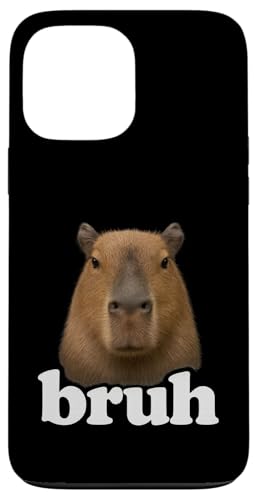 Capybara Bruh Hülle für iPhone 13 Pro Max Capybara Bruh Hülle für iPhone 13 Pro Max von Lustige Capybara Bekleidung Geschenke Capy