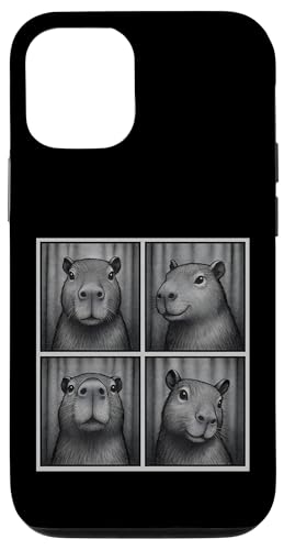 Capybara Photo Booth Strip Hülle für iPhone 12/12 Pro Capybara Photo Booth Strip Hülle für iPhone 12/12 Pro von Lustige Capybara Bekleidung Geschenke Capy