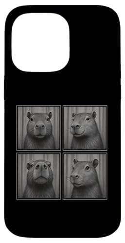 Capybara Photo Booth Strip Hülle für iPhone 14 Pro Max Capybara Photo Booth Strip Hülle für iPhone 14 Pro Max von Lustige Capybara Bekleidung Geschenke Capy