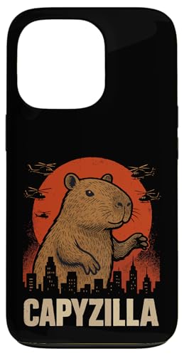 Capyzilla Hülle für iPhone 13 Pro Capyzilla Hülle für iPhone 13 Pro von Lustige Capybara Bekleidung Geschenke Capy