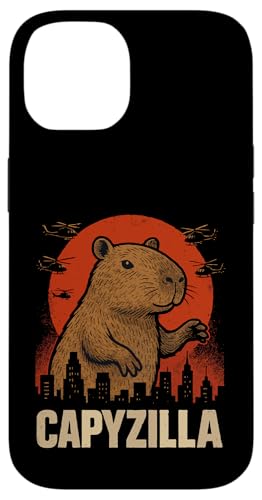Capyzilla Hülle für iPhone 14 Capyzilla Hülle für iPhone 14 von Lustige Capybara Bekleidung Geschenke Capy
