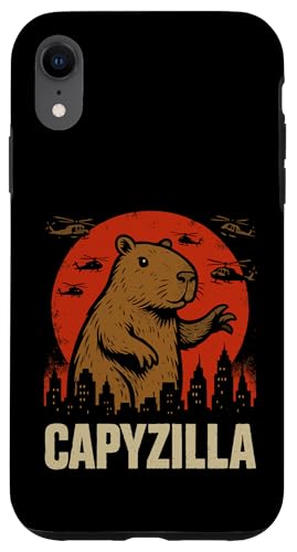 Capyzilla Hülle für iPhone XR Capyzilla Hülle für iPhone XR von Lustige Capybara Bekleidung Geschenke Capy