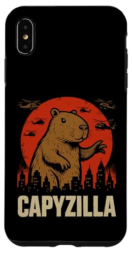 Capyzilla Hülle für iPhone XS Max Capyzilla Hülle für iPhone XS Max von Lustige Capybara Bekleidung Geschenke Capy