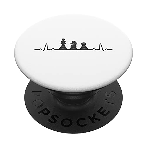 Schach Geschenk Schachspieler Geschenkidee Grafik mit Schach PopSockets mit austauschbarem PopGrip von Lustige Design-Ideen und Mehr