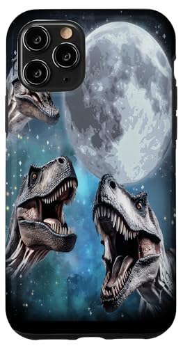 3 Tyrannosaurus heulend im Mond prähistorische Dinosaurier Hülle für iPhone 11 Pro 3 Tyrannosaurus heulend im Mond prähistorische Dinosaurier Hülle für iPhone 11 Pro von Lustige Drei Tyrannosaurus heult auf den Mond