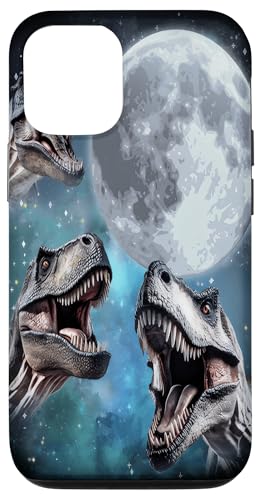 3 Tyrannosaurus heulend im Mond prähistorische Dinosaurier Hülle für iPhone 12/12 Pro 3 Tyrannosaurus heulend im Mond prähistorische Dinosaurier Hülle für iPhone 12/12 Pro von Lustige Drei Tyrannosaurus heult auf den Mond