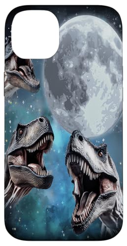 3 Tyrannosaurus heulend im Mond prähistorische Dinosaurier Hülle für iPhone 14 Plus 3 Tyrannosaurus heulend im Mond prähistorische Dinosaurier Hülle für iPhone 14 Plus von Lustige Drei Tyrannosaurus heult auf den Mond