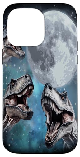 3 Tyrannosaurus heulend im Mond prähistorische Dinosaurier Hülle für iPhone 14 Pro Max 3 Tyrannosaurus heulend im Mond prähistorische Dinosaurier Hülle für iPhone 14 Pro Max von Lustige Drei Tyrannosaurus heult auf den Mond