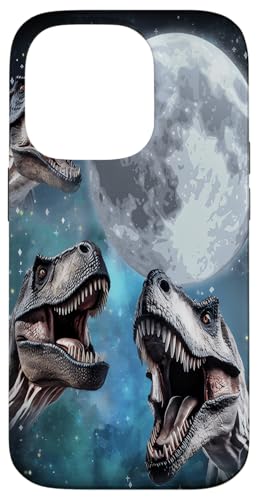 3 Tyrannosaurus heulend im Mond prähistorische Dinosaurier Hülle für iPhone 14 Pro 3 Tyrannosaurus heulend im Mond prähistorische Dinosaurier Hülle für iPhone 14 Pro von Lustige Drei Tyrannosaurus heult auf den Mond