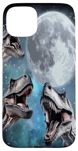 3 Tyrannosaurus heulend im Mond prähistorische Dinosaurier Hülle für iPhone 15 Plus 3 Tyrannosaurus heulend im Mond prähistorische Dinosaurier Hülle für iPhone 15 Plus von Lustige Drei Tyrannosaurus heult auf den Mond