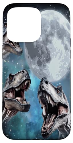 3 Tyrannosaurus heulend im Mond prähistorische Dinosaurier Hülle für iPhone 15 Pro Max 3 Tyrannosaurus heulend im Mond prähistorische Dinosaurier Hülle für iPhone 15 Pro Max von Lustige Drei Tyrannosaurus heult auf den Mond