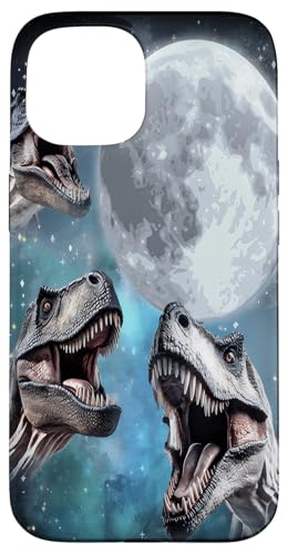 3 Tyrannosaurus heulend im Mond prähistorische Dinosaurier Hülle für iPhone 15 3 Tyrannosaurus heulend im Mond prähistorische Dinosaurier Hülle für iPhone 15 von Lustige Drei Tyrannosaurus heult auf den Mond