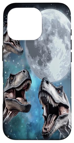 3 Tyrannosaurus heulend im Mond prähistorische Dinosaurier Hülle für iPhone 16 Pro 3 Tyrannosaurus heulend im Mond prähistorische Dinosaurier Hülle für iPhone 16 Pro von Lustige Drei Tyrannosaurus heult auf den Mond