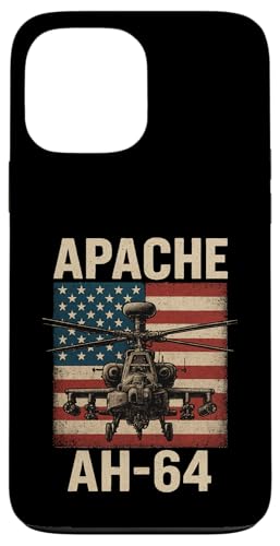 Apache AH 64 USA American Flag United States Patriotic Hülle für iPhone 13 Pro Max Apache AH 64 USA American Flag United States Patriotic Hülle für iPhone 13 Pro Max von Lustige Geschenke für Hubschrauberpiloten