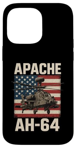 Apache AH 64 USA American Flag United States Patriotic Hülle für iPhone 14 Pro Max Apache AH 64 USA American Flag United States Patriotic Hülle für iPhone 14 Pro Max von Lustige Geschenke für Hubschrauberpiloten