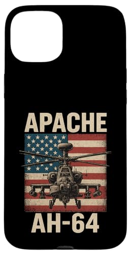 Apache AH 64 USA American Flag United States Patriotic Hülle für iPhone 15 Plus Apache AH 64 USA American Flag United States Patriotic Hülle für iPhone 15 Plus von Lustige Geschenke für Hubschrauberpiloten