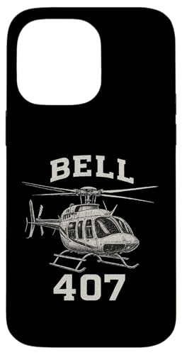 Bell 407 Hülle für iPhone 14 Pro Max von Lustige Geschenke für Hubschrauberpiloten