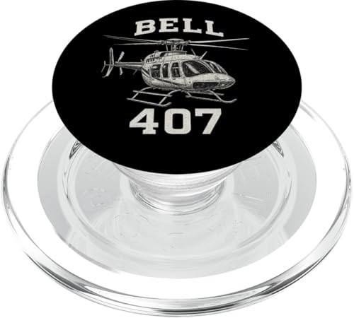 Bell 407 PopSockets PopGrip für MagSafe Bell 407 PopSockets PopGrip für MagSafe von Lustige Geschenke für Hubschrauberpiloten