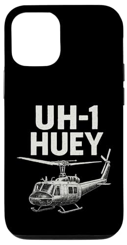 Bell UH-1 Huey Hülle für iPhone 12/12 Pro von Lustige Geschenke für Hubschrauberpiloten