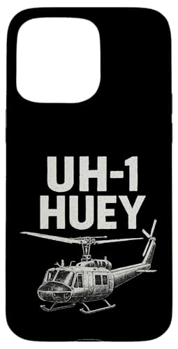 Bell UH-1 Huey Hülle für iPhone 15 Pro Max von Lustige Geschenke für Hubschrauberpiloten