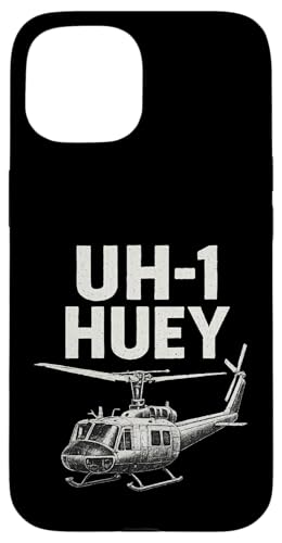 Bell UH-1 Huey Hülle für iPhone 15 von Lustige Geschenke für Hubschrauberpiloten