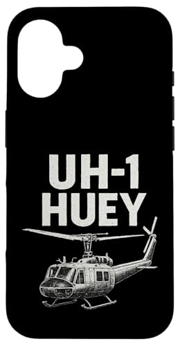 Bell UH-1 Huey Hülle für iPhone 16 von Lustige Geschenke für Hubschrauberpiloten