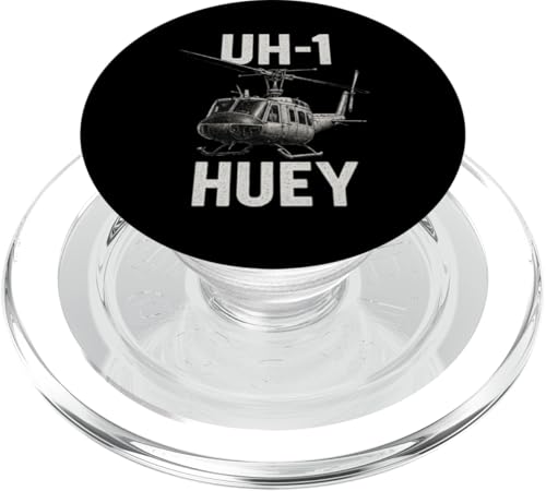 Bell UH-1 Huey PopSockets PopGrip für MagSafe Bell UH-1 Huey PopSockets PopGrip für MagSafe von Lustige Geschenke für Hubschrauberpiloten