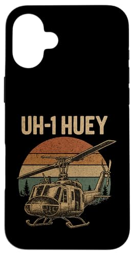 Bell UH-1 Huey Sunset Hülle für iPhone 16 Plus Bell UH-1 Huey Sunset Hülle für iPhone 16 Plus von Lustige Geschenke für Hubschrauberpiloten